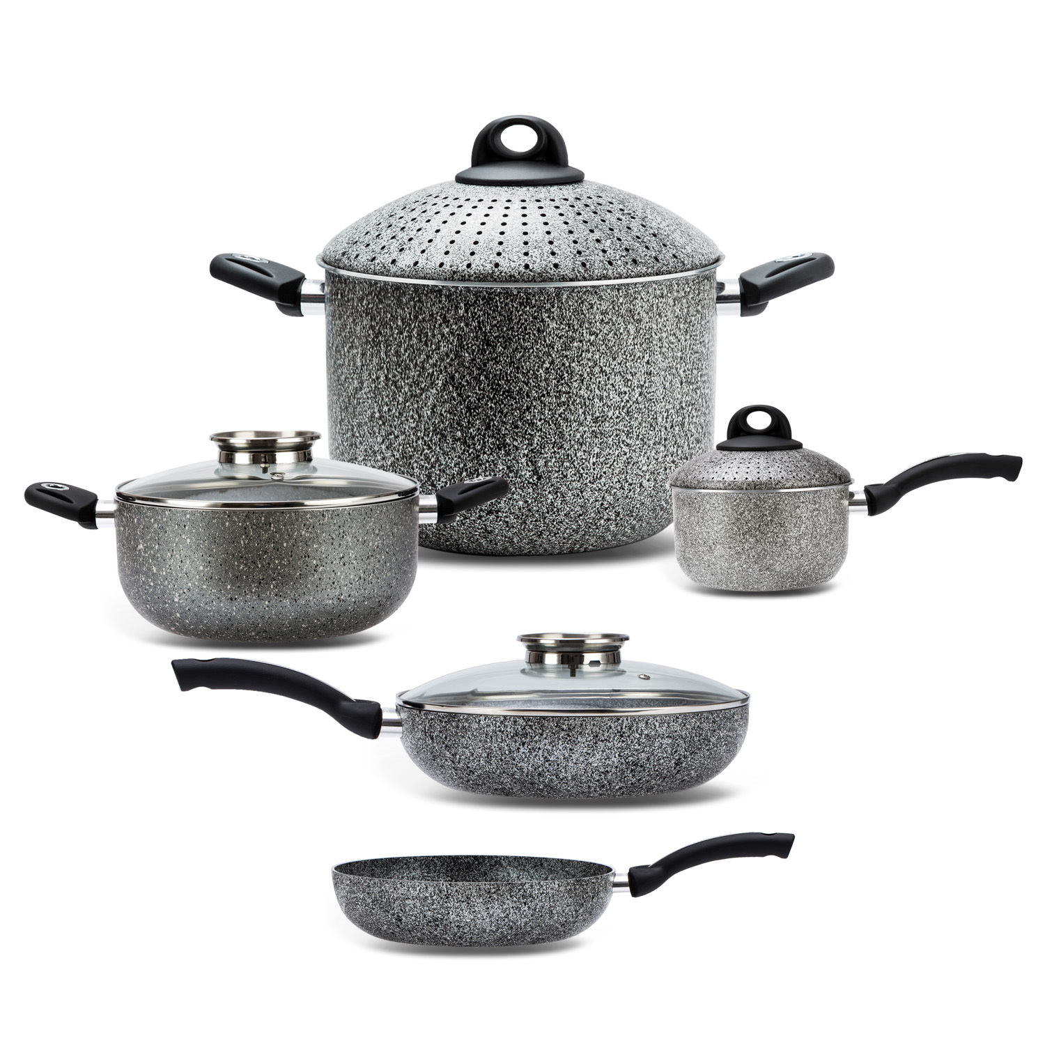 意大利进口锅具套装组合-pensofal9件套礼盒 意大利进口锅具套装组合-pensofal9件套礼盒