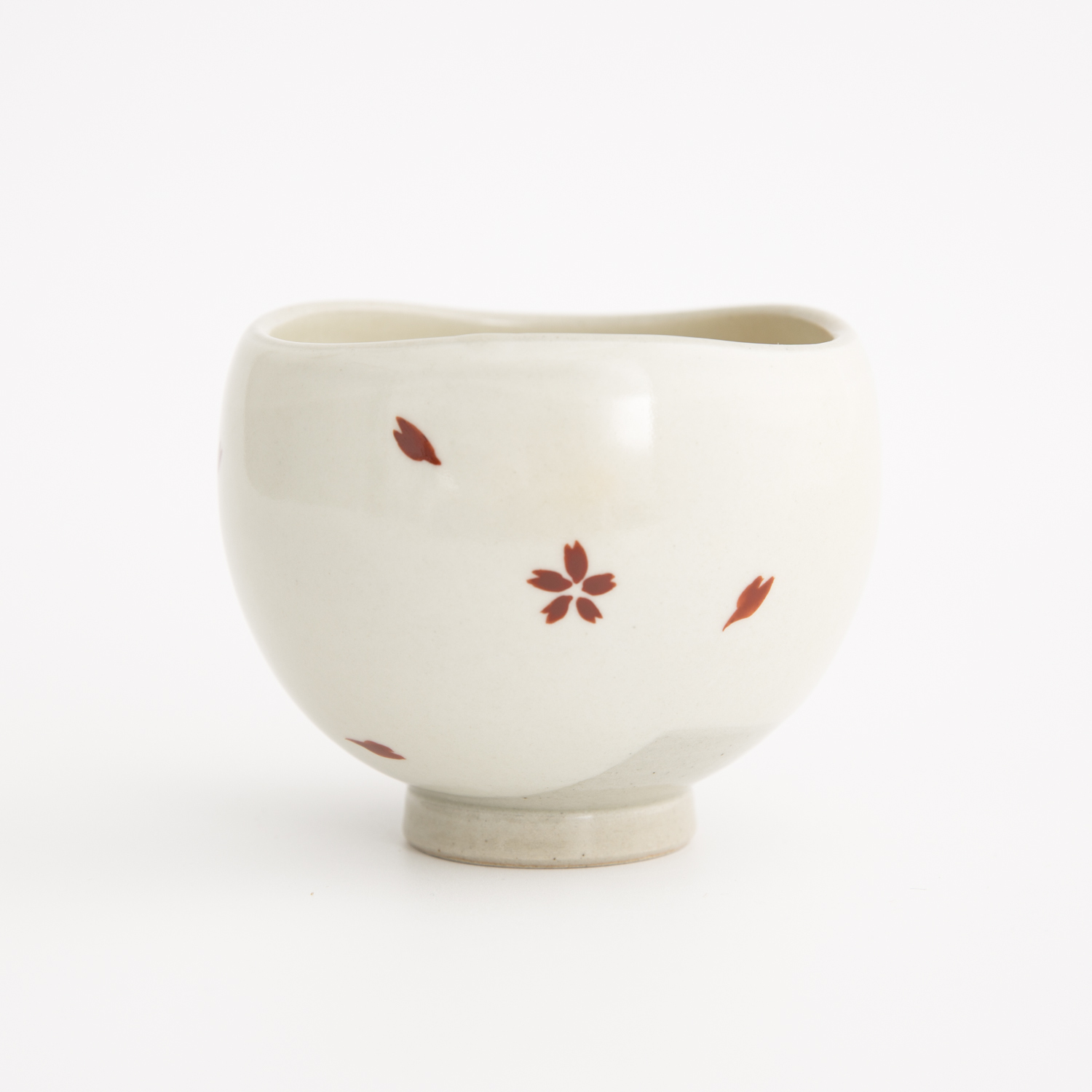 日本进口diy手工杯-虚空藏窑旭日樱花系列九谷烧手工杯