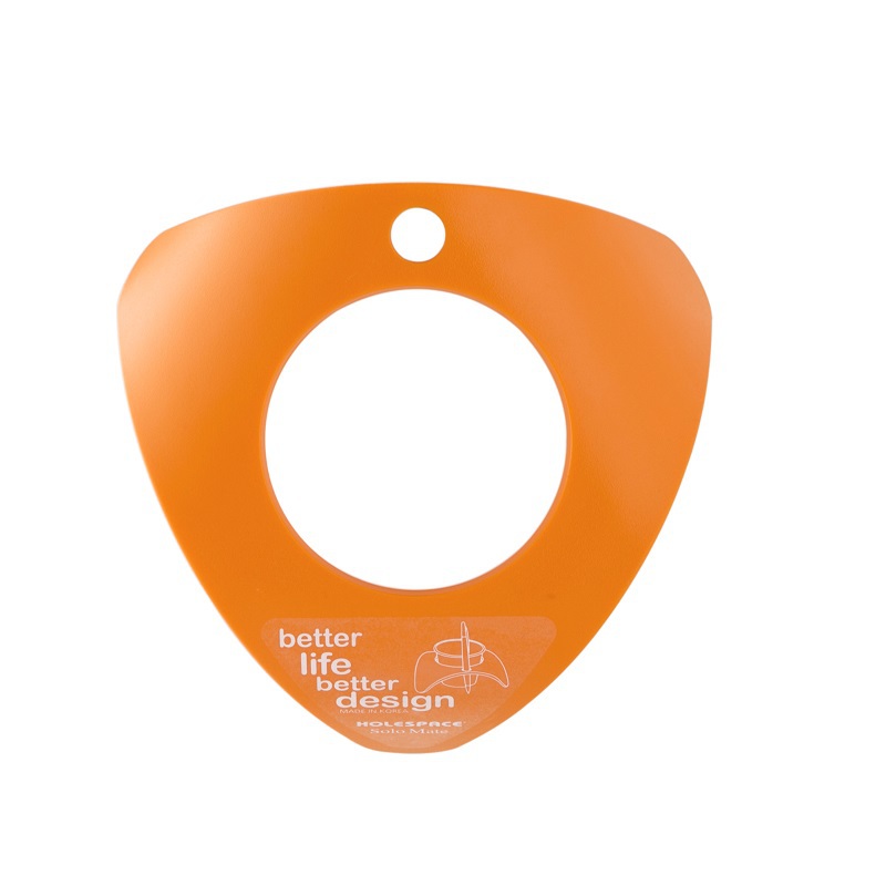 韩国进口水杯放置架-HOLESPACE“单身贵族”系列单孔水杯架橙色1个装 - 水杯放置架