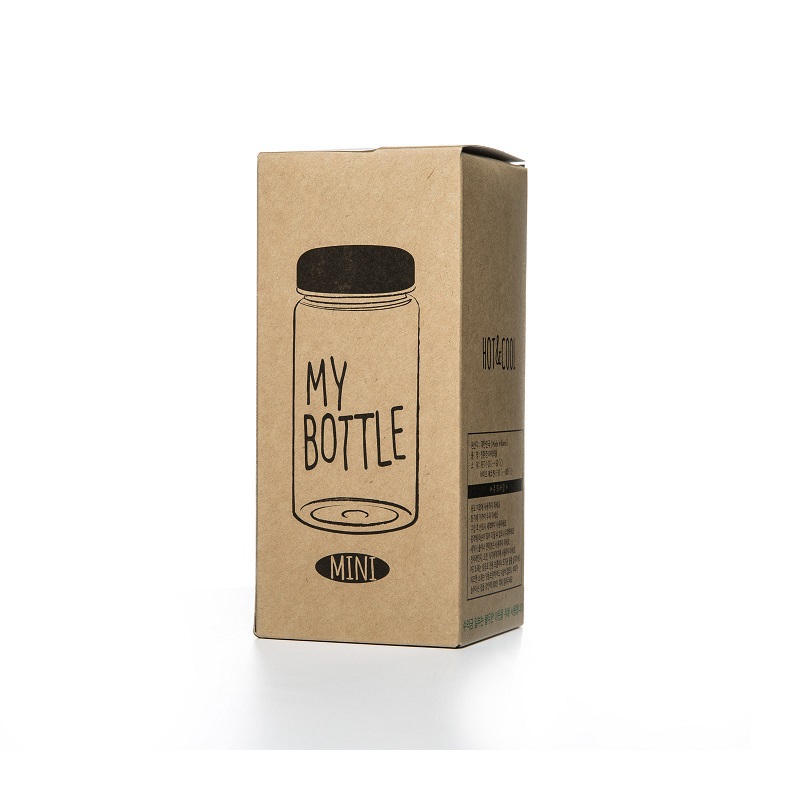 韩国进口聚脂水杯-Bottle Loman 350ML环保聚脂泡水杯粉红盖1个