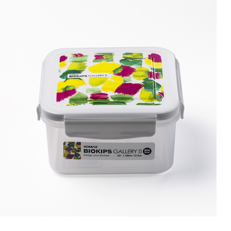 韩国进口白色保鲜盒-韩国Komax Biokips Gallery 2(1.1L)白色长方形保鲜盒 韩国进口白色保鲜盒-韩国Komax Biokips Gallery 2(1.1L)白色长方形保鲜盒