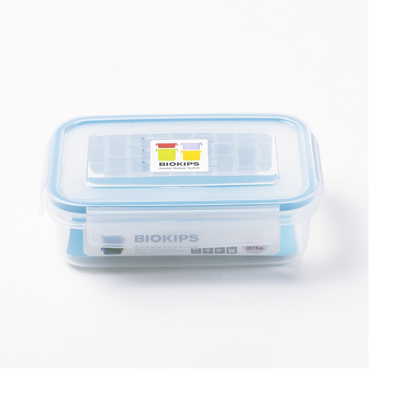 韩国进口环保保鲜盒-韩国Komax BIOKIPS R30(670ml)长方形保鲜盒