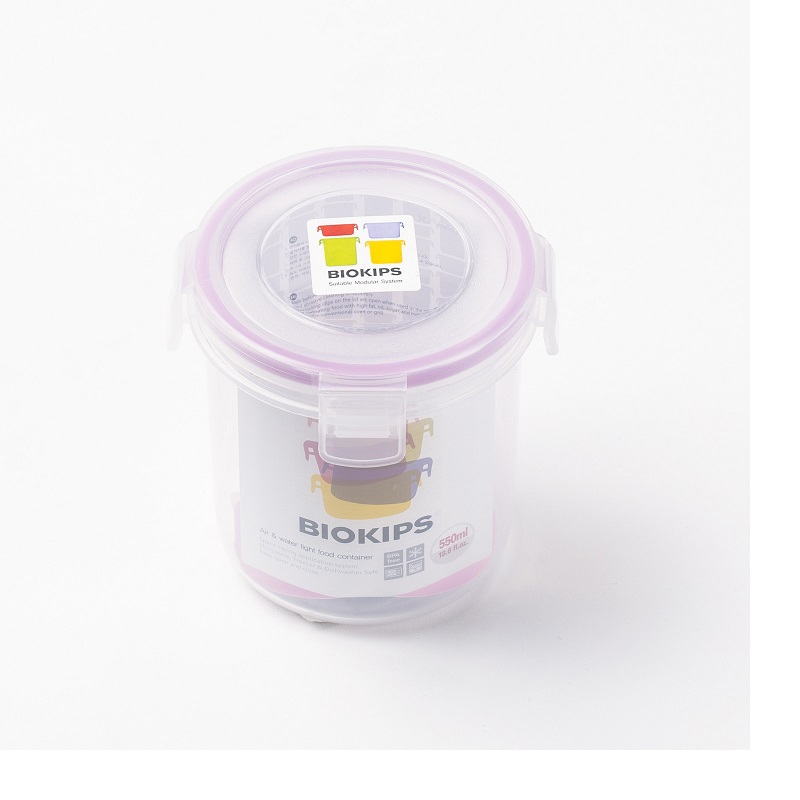 韩国进口圆形PP材质保鲜盒-Komax BIOKIPS C11(550ml)圆形保鲜盒 韩国进口圆形PP材质保鲜盒-Komax BIOKIPS C11(550ml)圆形保鲜盒