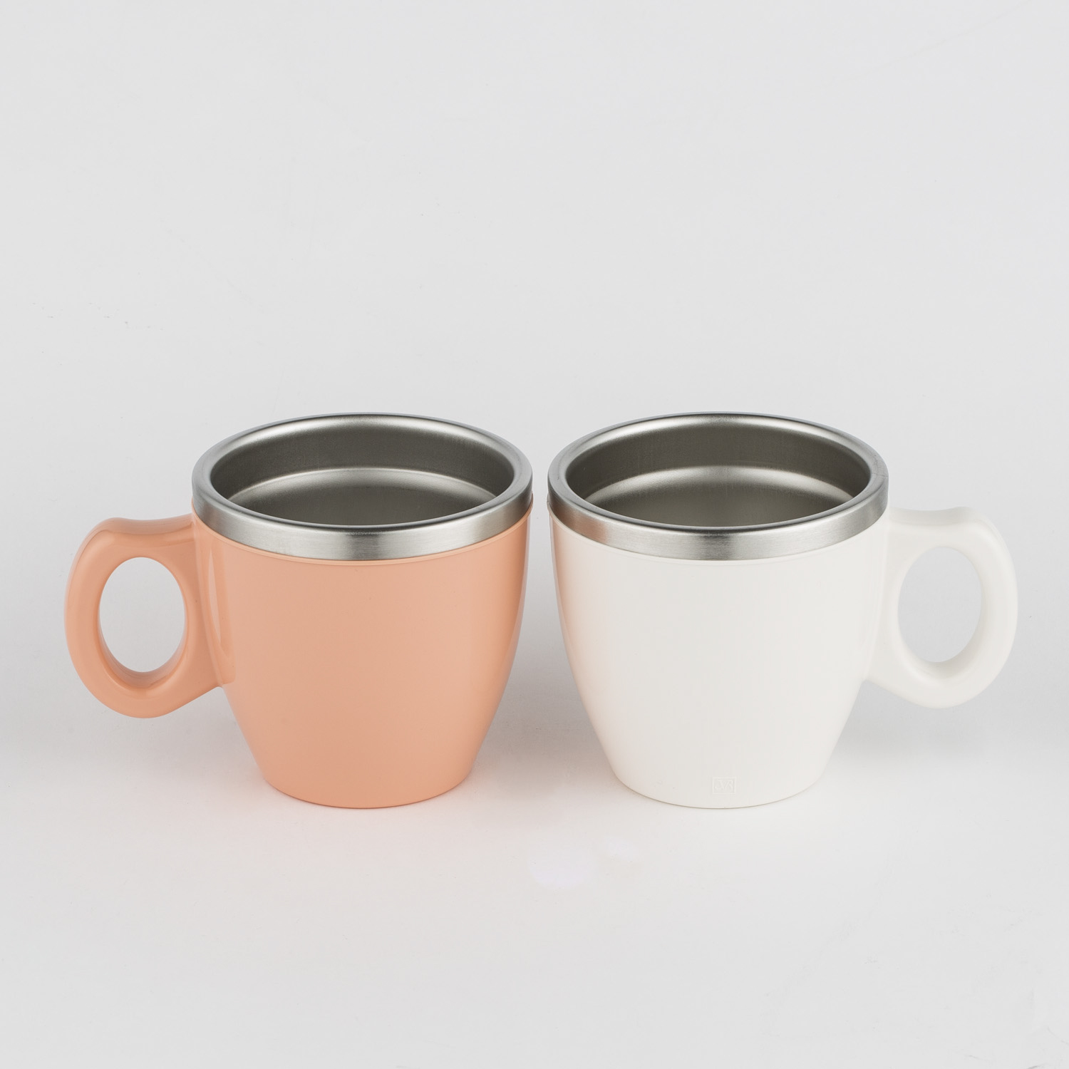 韩国进口个性马克杯-JVR Milky Mug 280ml不锈钢马克杯套装