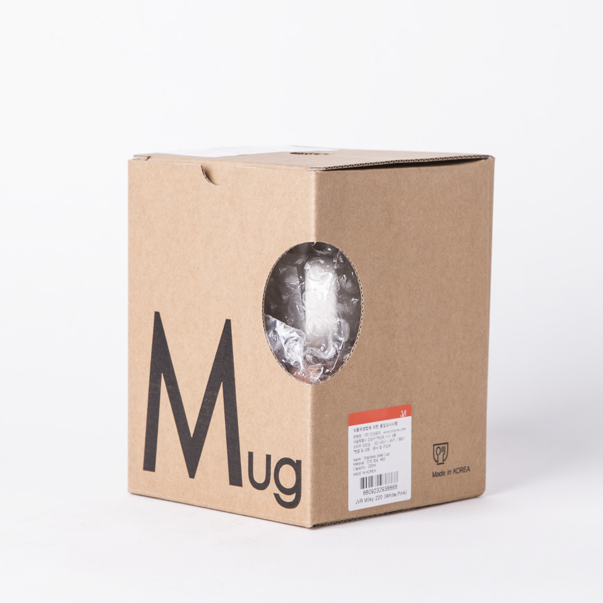 韩国进口不锈钢马克杯-JVR Milky Mug 220ml不锈钢马克杯套装