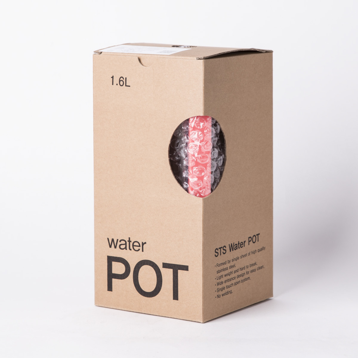 韩国进口旅行水杯-JVR 1.6L Stainless Water Pot不锈钢水杯