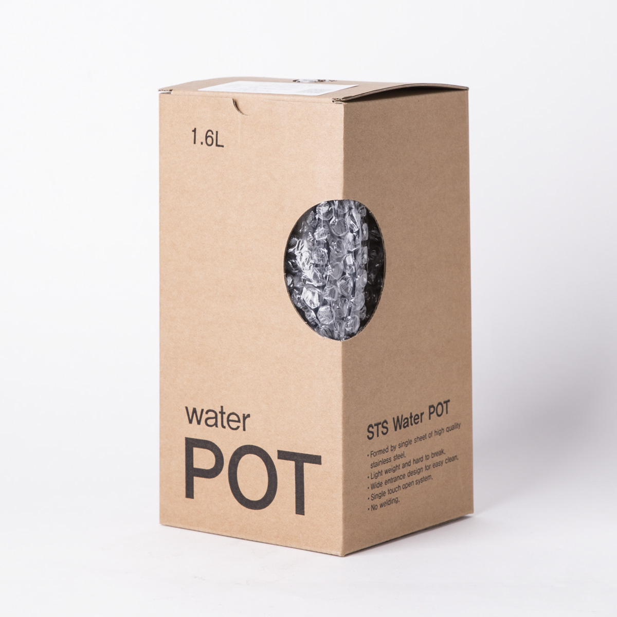 韩国进口卡通水杯-JVR 1.6L Stainless Water Pot不锈钢水杯