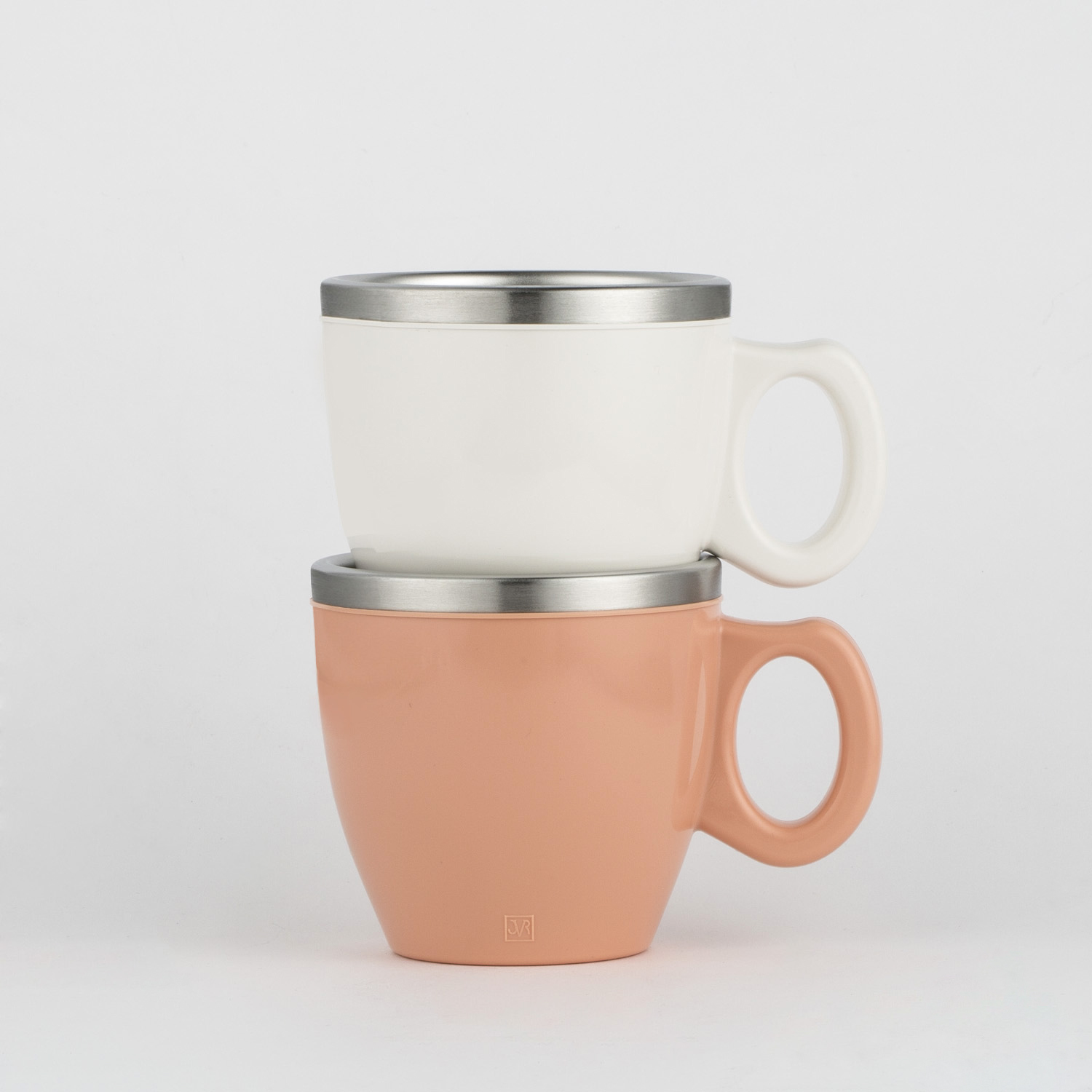 韩国进口个性马克杯-JVR Milky Mug 280ml不锈钢马克杯套装 - 个性马克杯