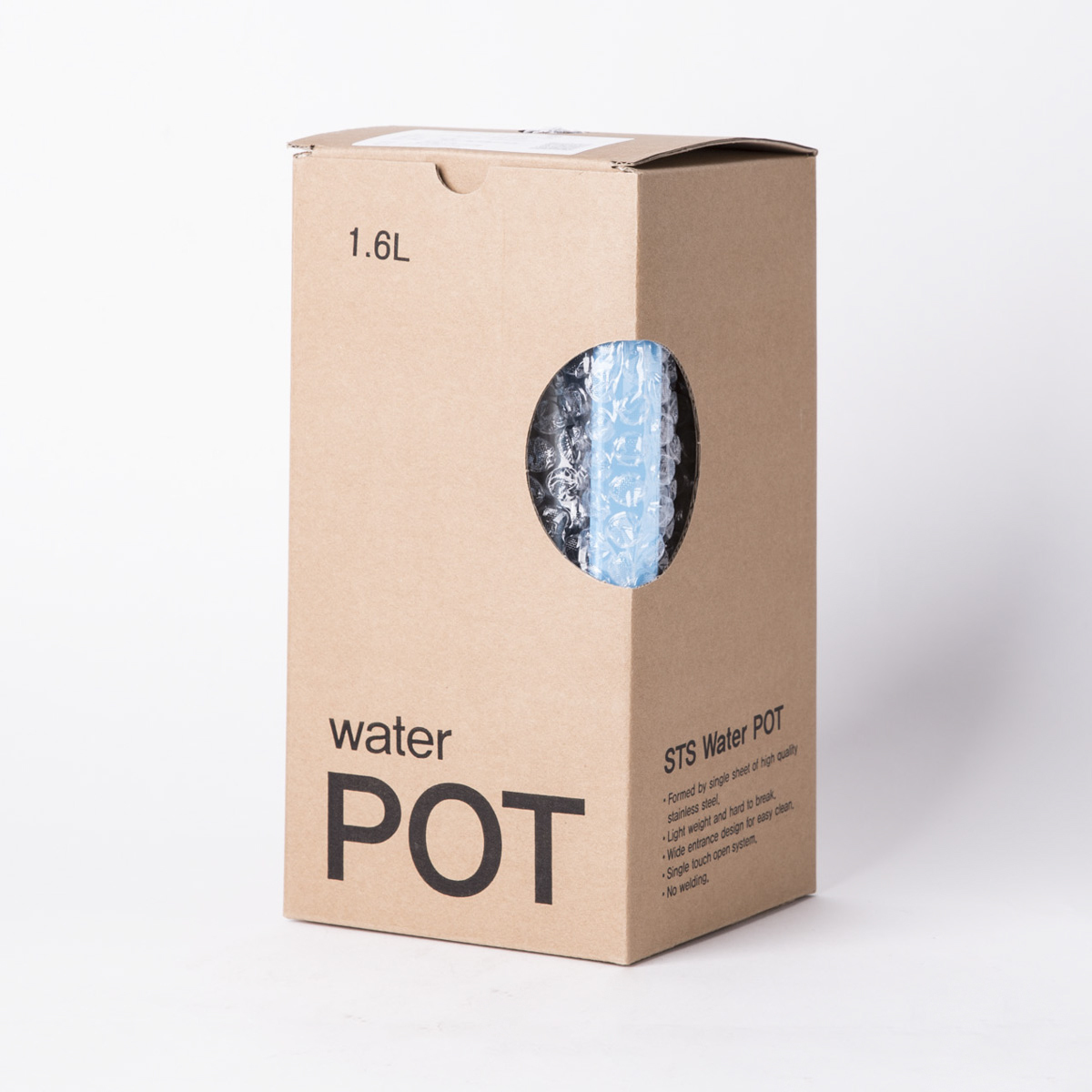 韩国进口双层杯子-JVR 1.6L Stainless Water Pot不锈钢水杯