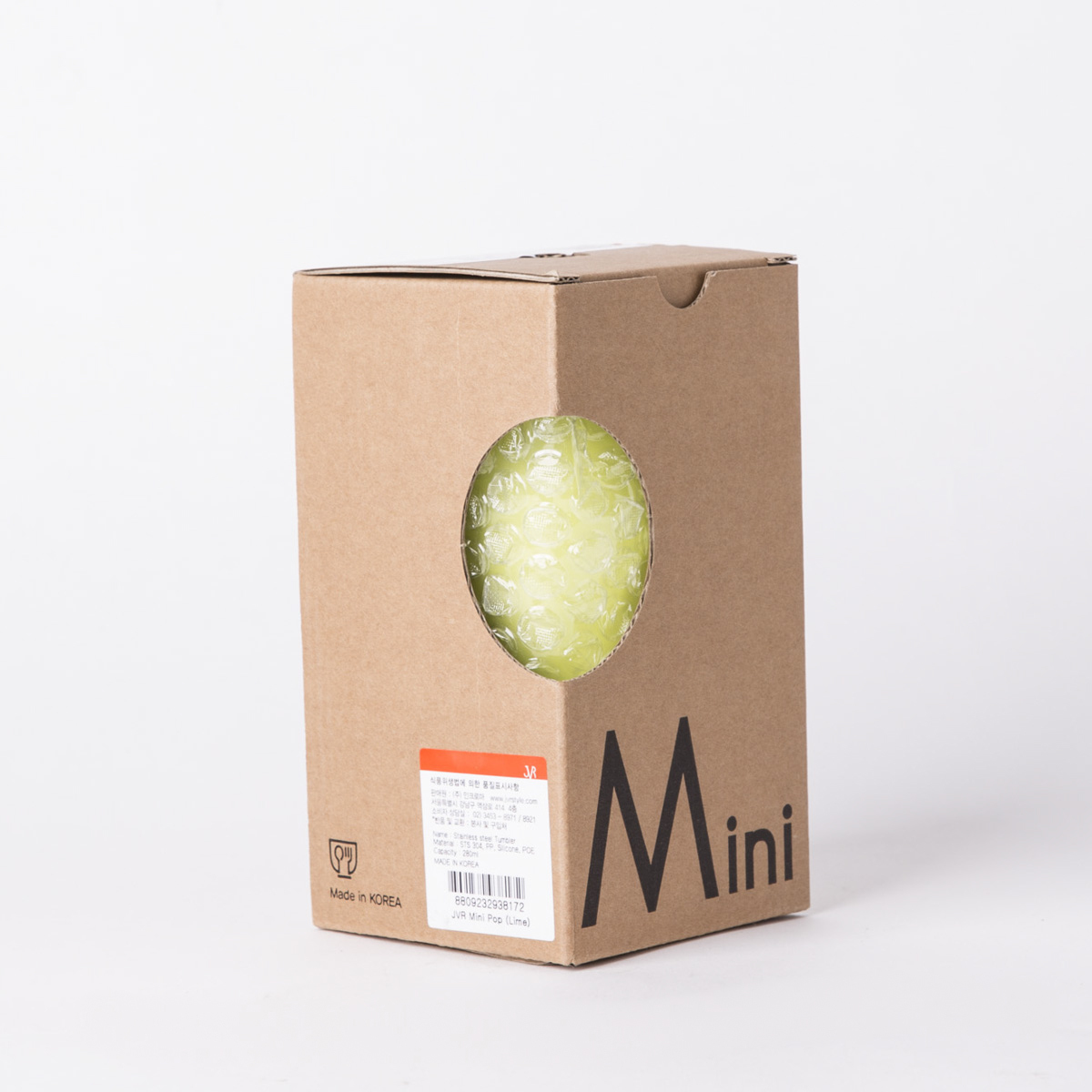 韩国进口不锈钢保温水杯-JVR Mini Pop Tumbler 280ml不锈钢水杯