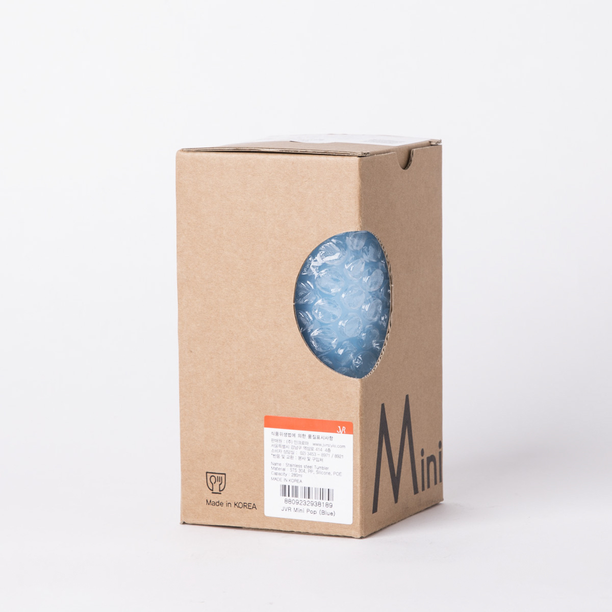 韩国进口不锈钢水杯-JVR Mini Pop Tumbler 280ml不锈钢水杯