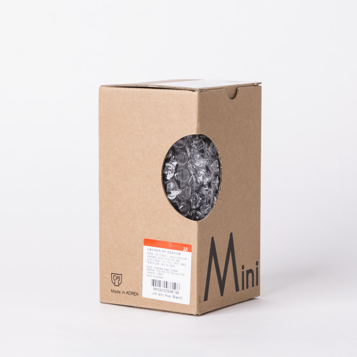 韩国进口不锈钢真空保温杯-JVR Mini Pop Tumbler 280ml不锈钢水杯