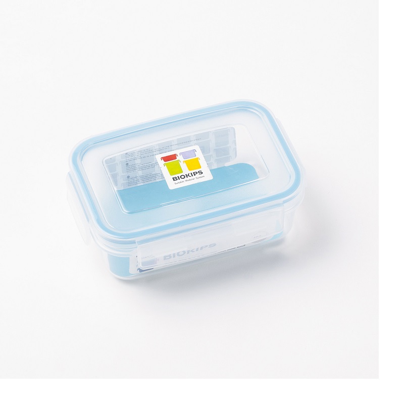 韩国进口中号保鲜盒-Komax BIOKIPS R2(450ml)长方形保鲜盒