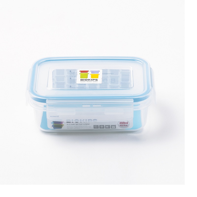 韩国进口方型保鲜盒-韩国Komax BIOKIPS R2(450ml)长方形保鲜盒