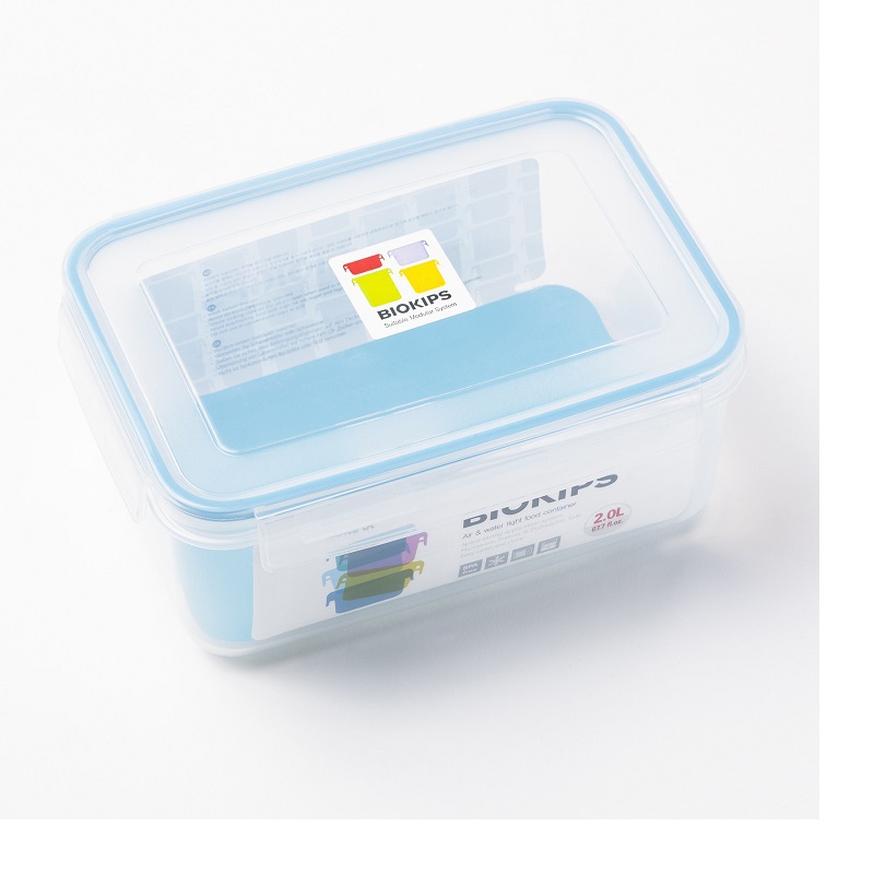 韩国进口大号保鲜盒-Komax BIOKIPS R40(2000ml)长方形保鲜盒 韩国进口大号保鲜盒-Komax BIOKIPS R40(2000ml)长方形保鲜盒