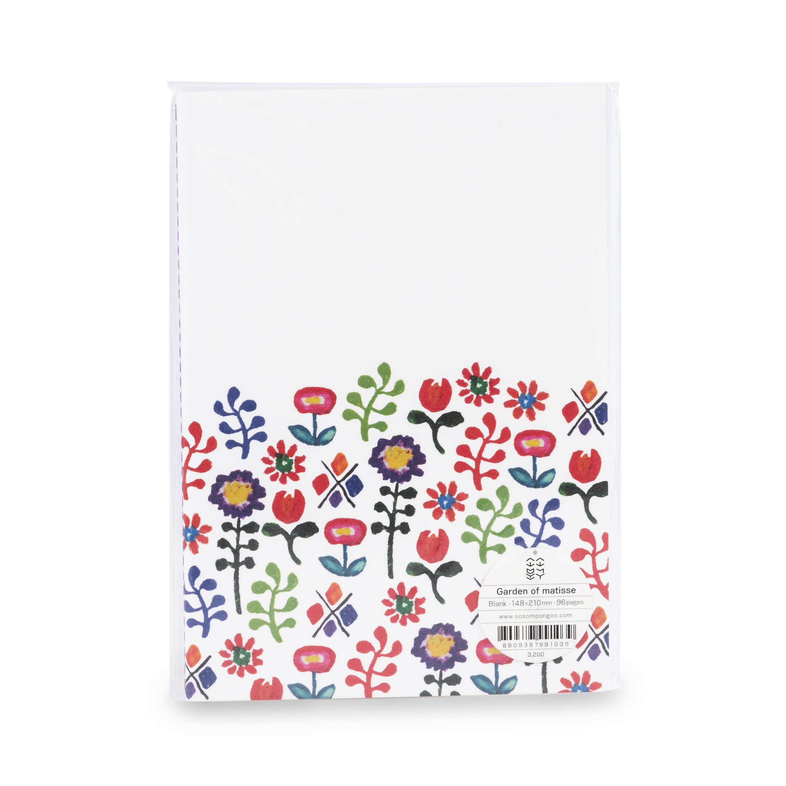 韩国进口办公笔记本-sosomoongoo空白笔记本马蒂斯花园系列64p 韩国进口办公笔记本-sosomoongoo空白笔记本马蒂斯花园系列64p