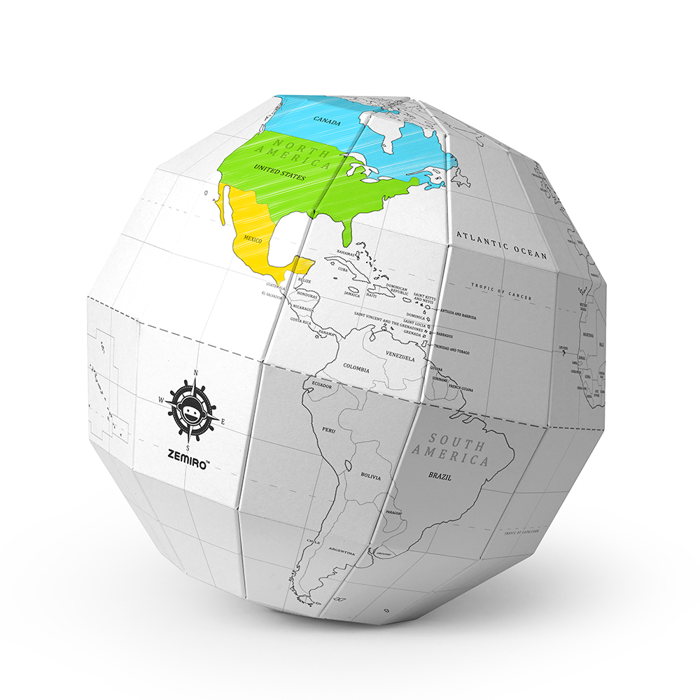 韩国进口摆设工艺品-zemiro韩纸多彩世界地球仪 韩国进口摆设工艺品-zemiro韩纸多彩世界地球仪