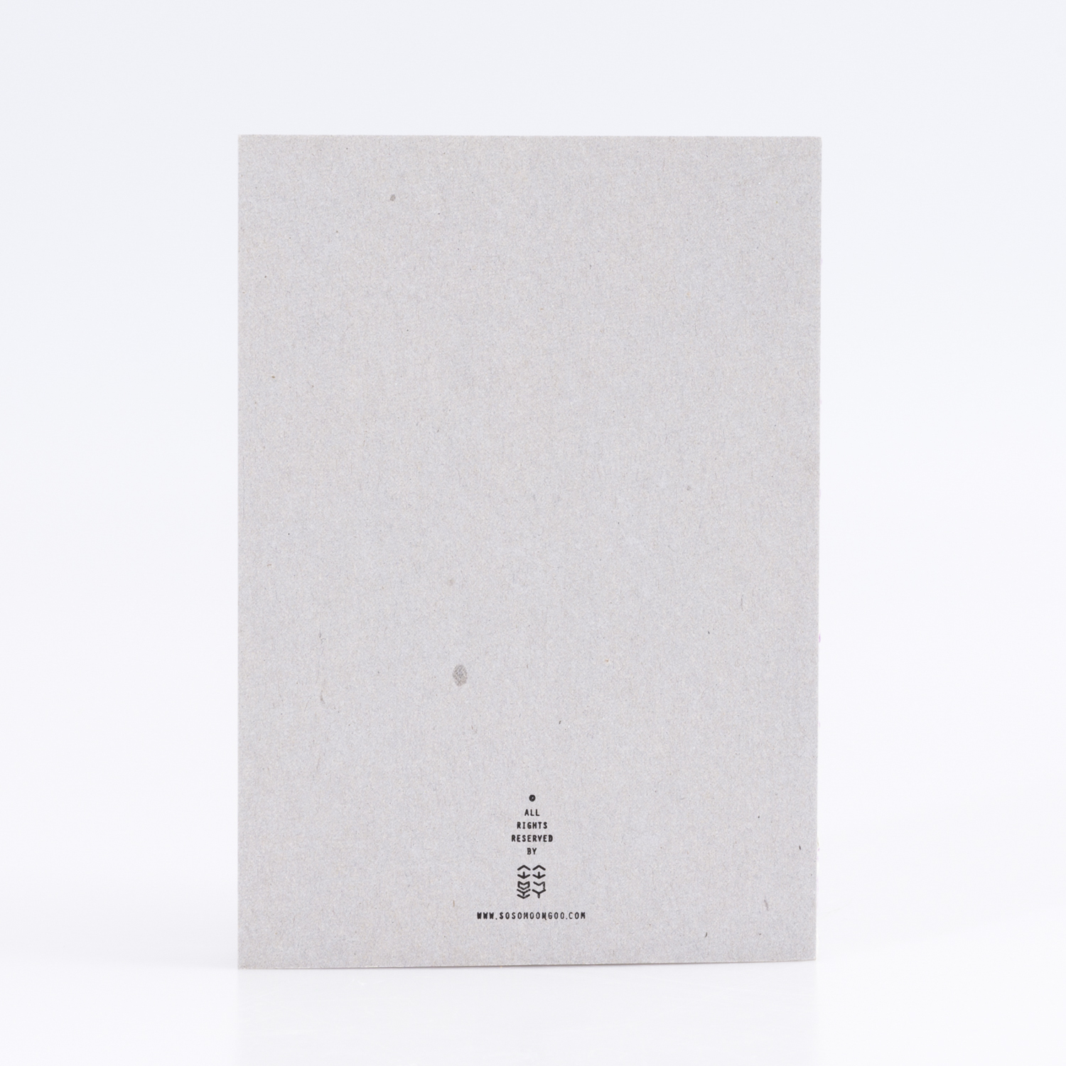 韩国进口名牌纸质笔记本-sosomoongoo笔记本花朵月亮系列160P
