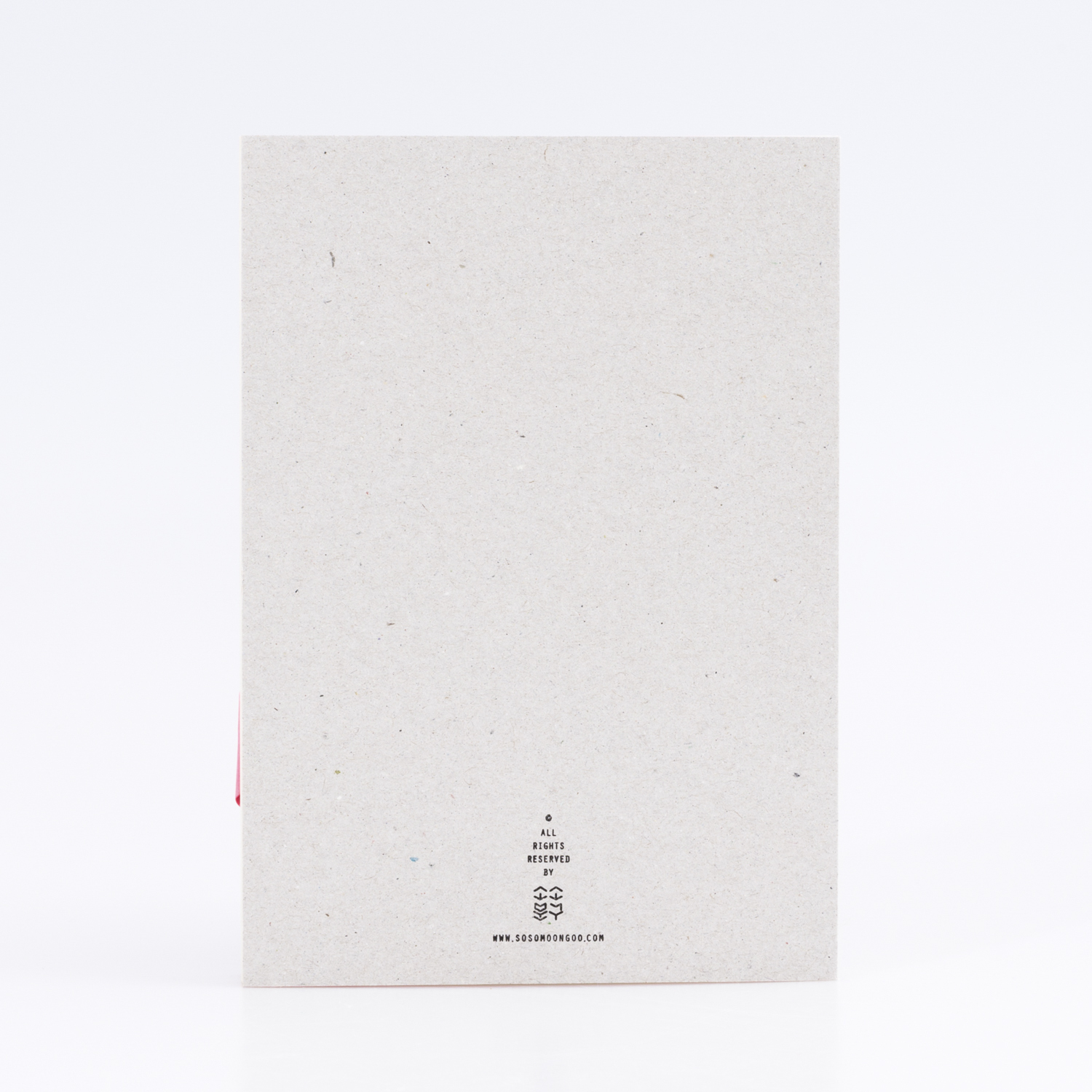 韩国进口写字笔记本-sosomoongoo笔记本害羞女孩系列160P