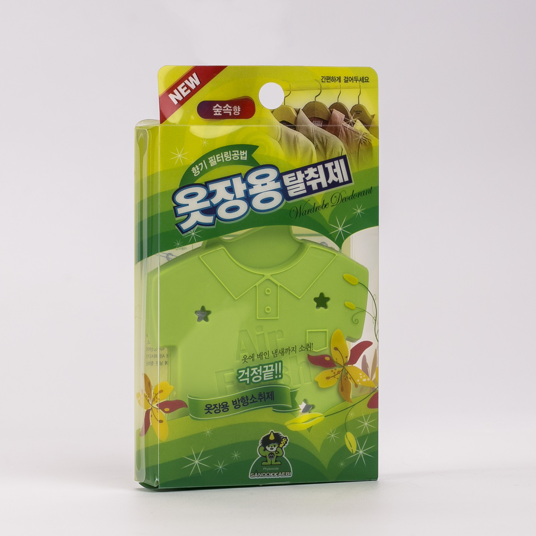 韩国进口衣柜除湿袋-Sandokkaebi衣柜除味、除霉、除湿香袋4G(克)1袋装森林清香 韩国进口衣柜除湿袋-Sandokkaebi衣柜除味、除霉、除湿香袋4G(克)1袋装森林清香