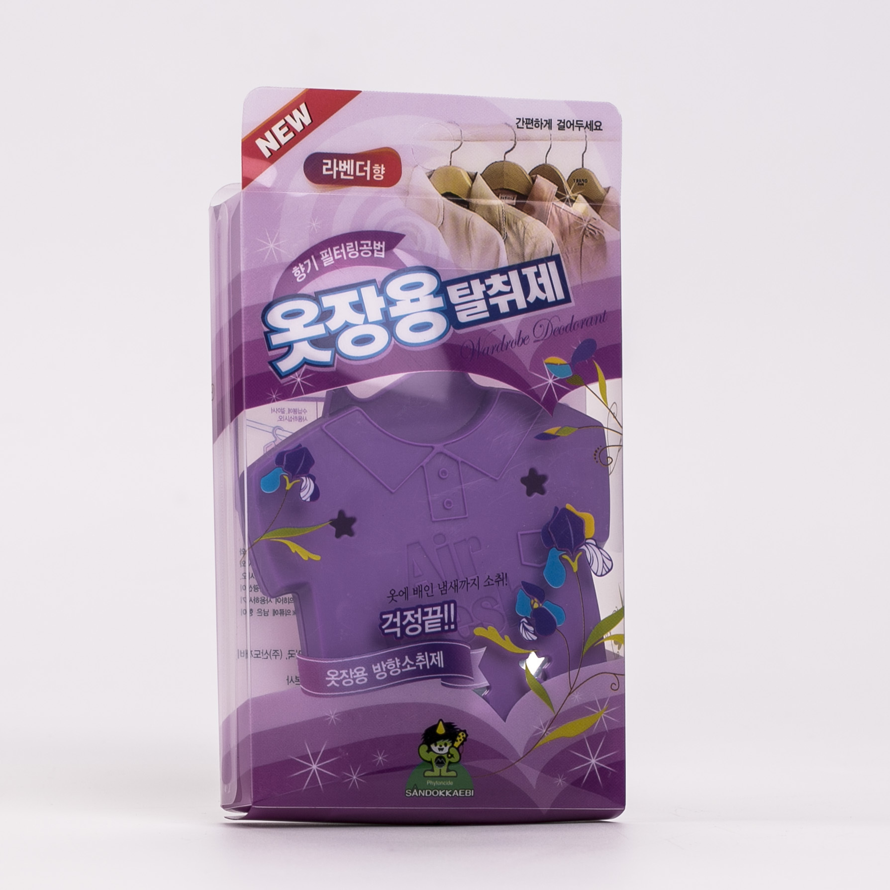 韩国进口衣柜除霉-Sandokkaebi衣柜除味、除霉、除湿香袋4G(克)1袋装薰衣草香 韩国进口衣柜除霉-Sandokkaebi衣柜除味、除霉、除湿香袋4G(克)1袋装薰衣草香