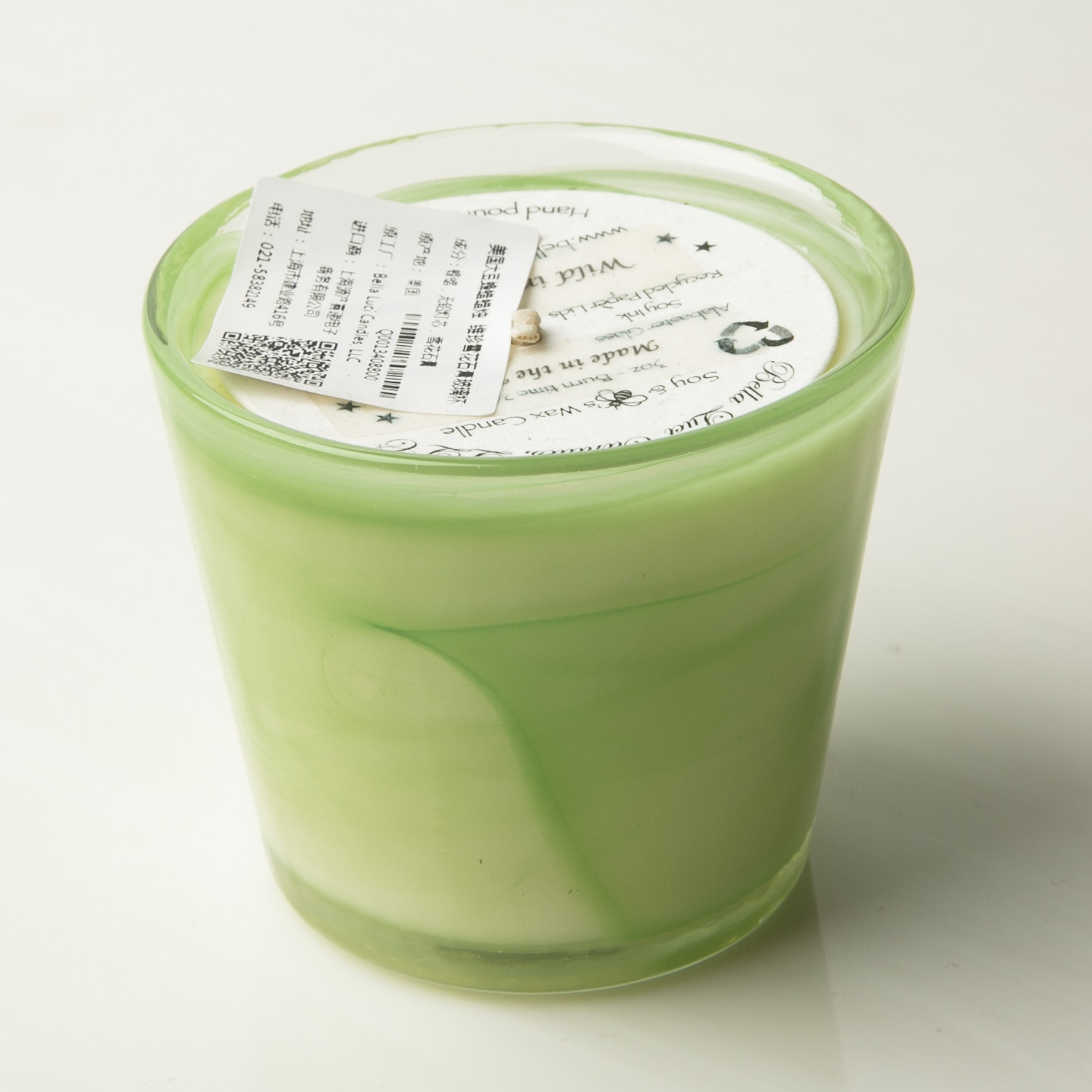 candles怎么读,candles是什么意思 美国bella luci candles 大豆蜂蜡雪花玻璃杯香薰蜡烛