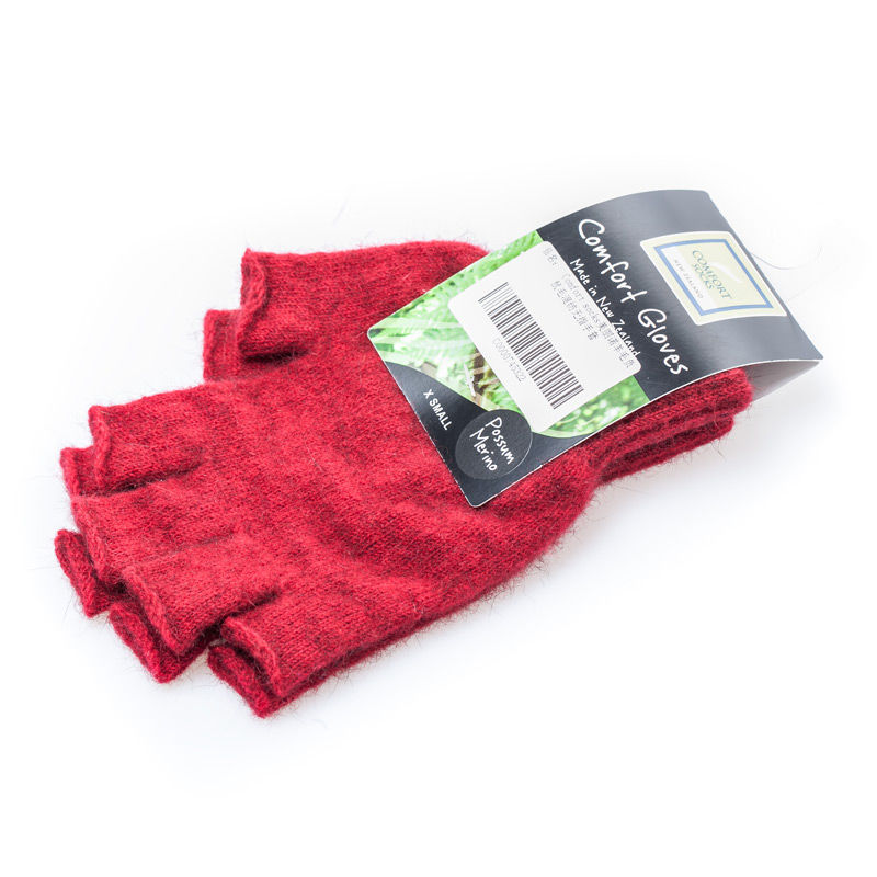 新西兰进口白色手套-ComfortSocks美利奴羊毛负鼠毛混纺无指手套 - 白色手套 新西兰进口白色手套-ComfortSocks美利奴羊毛负鼠毛混纺无指手套 - 白色手套