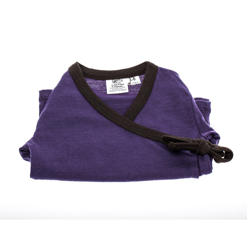 新西兰进口新生儿和服-LOFHMob100%美丽诺羊毛和服上衣