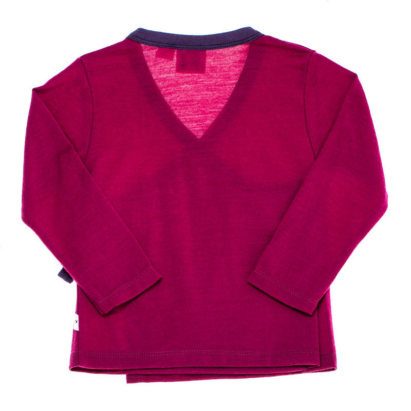 新西兰进口宝宝小和服-LOFHMob100%美丽诺羊毛和服上衣