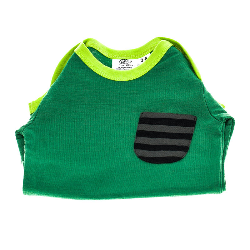 新西兰进口儿童连体衣-LOFHTheBoss100%美丽诺羊毛长袖连身衣