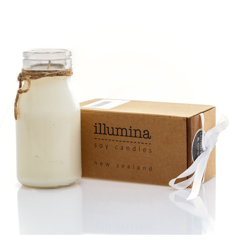 进口国外蜡烛-新西兰Illumina牛奶瓶香薰蜡烛2种香型/2种颜色
