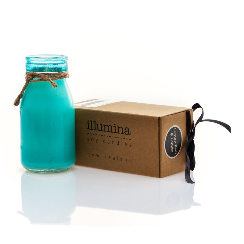进口国外香氛蜡烛-新西兰Illumina牛奶瓶香薰蜡烛2种香型/2种颜色