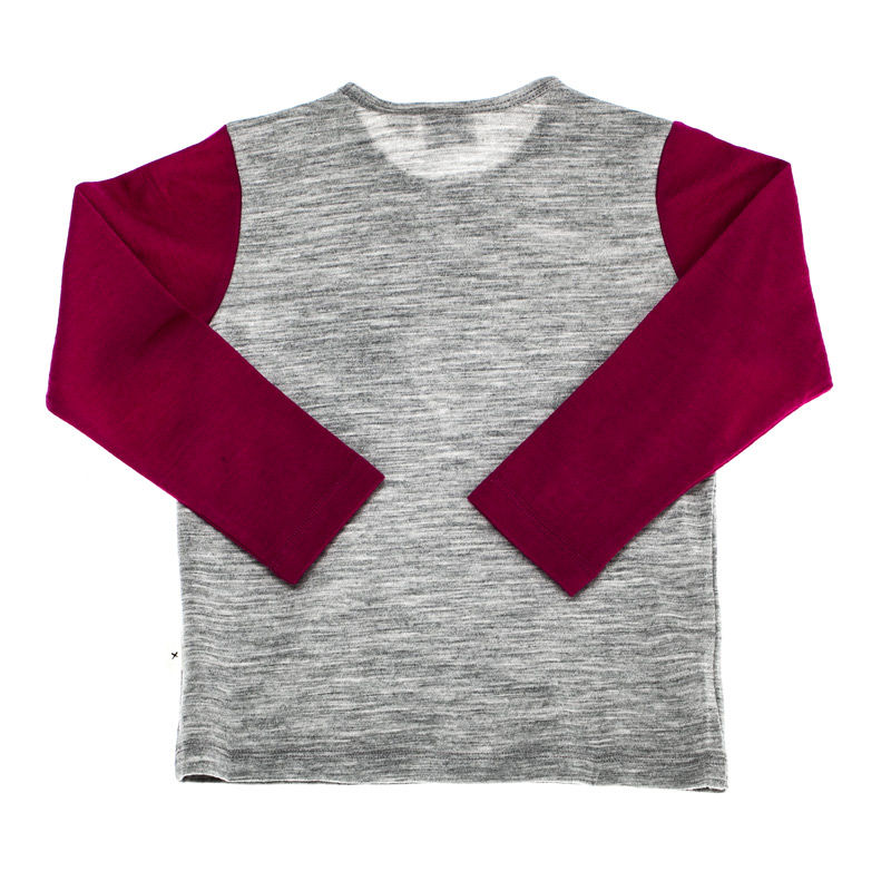 新西兰进口羊毛长袖-LOFHSwiper100%美丽诺羊毛长袖上衣