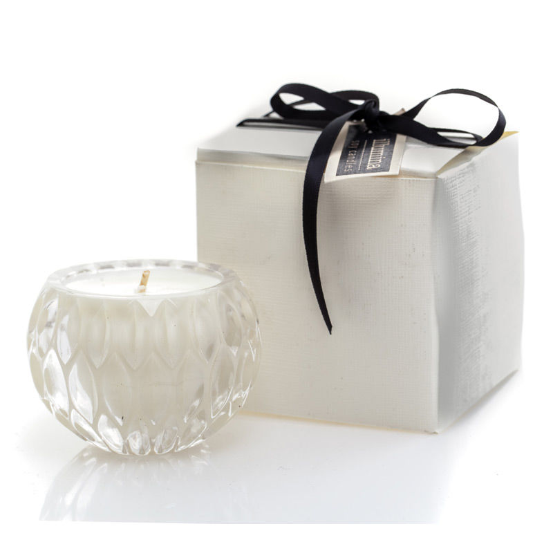 新西兰进口香薰-Illumina钻石迷你杯香薰蜡烛(竹子和白百合)蜡烛