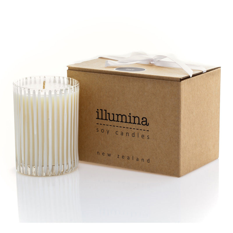 新西兰进口蜡烛-Illumina条纹杯香薰蜡烛三种香味/颜色可选