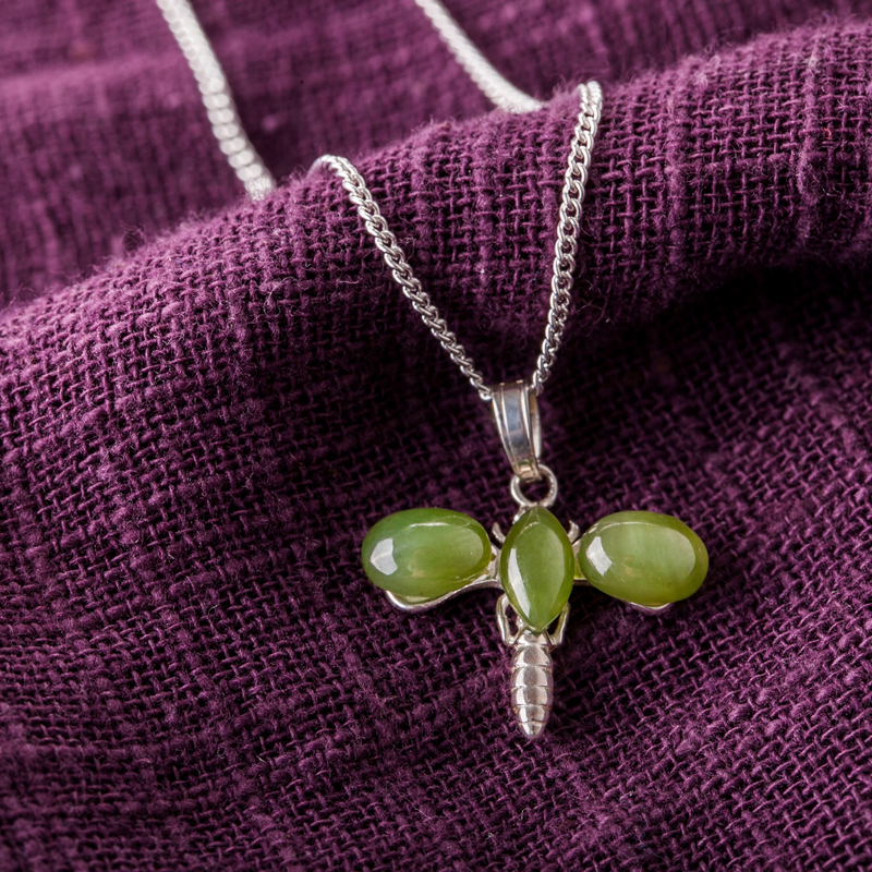 新西兰进口时尚项链-JONZ天然碧玉项链Pendant(Jade)