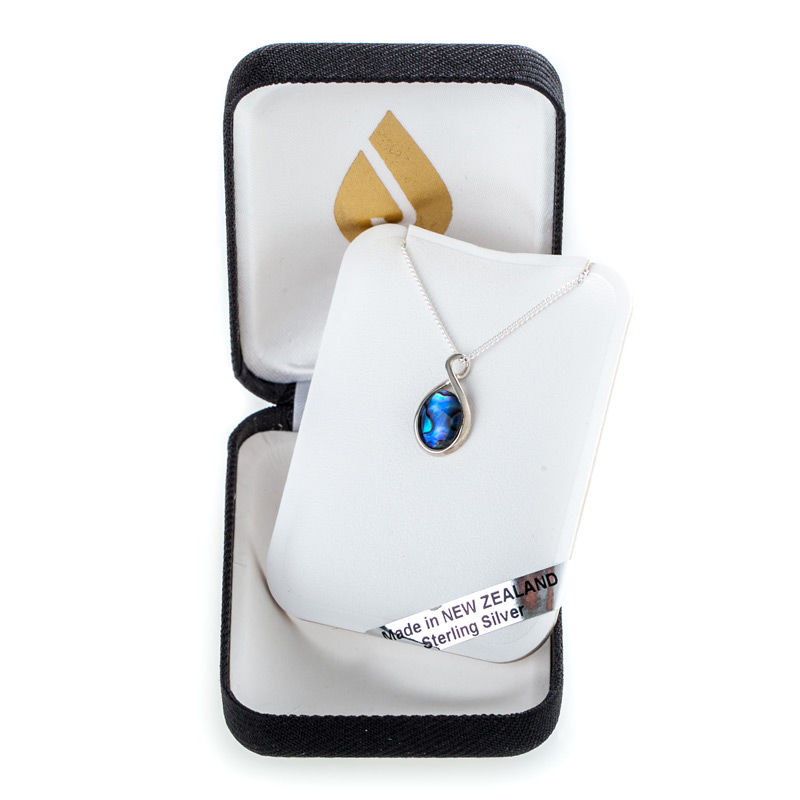 新西兰进口心形项链-JONZ帕瓦贝壳项链Pendant(Paua) - 心形项链 新西兰进口心形项链-JONZ帕瓦贝壳项链Pendant(Paua) - 心形项链