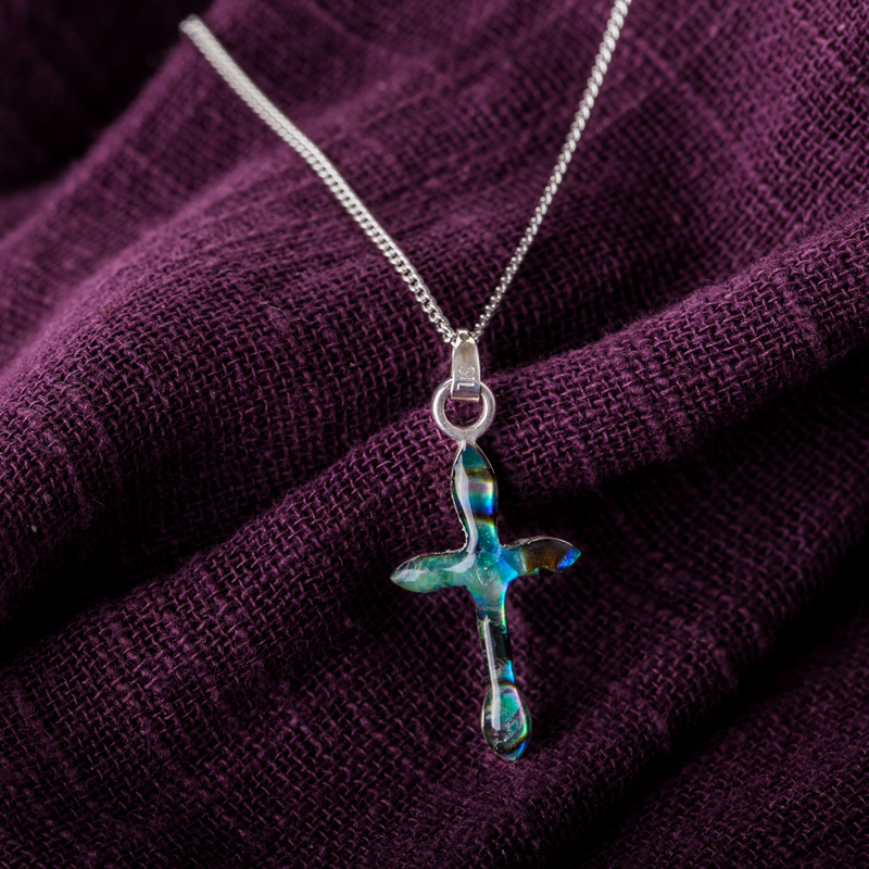 新西兰进口男士项链-JONZ帕瓦贝壳项链Pendant(Paua)