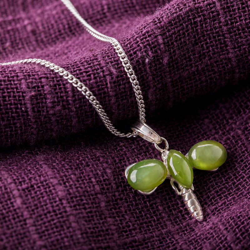 新西兰进口时尚项链-JONZ天然碧玉项链Pendant(Jade)