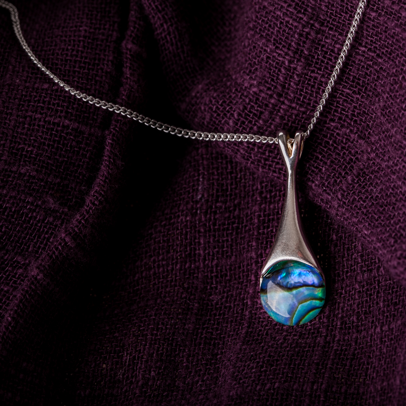 新西兰进口情侣项链-JONZ帕瓦贝壳项链Pendant(Paua)