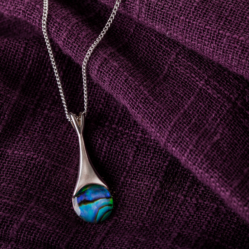 新西兰进口情侣项链-JONZ帕瓦贝壳项链Pendant(Paua)