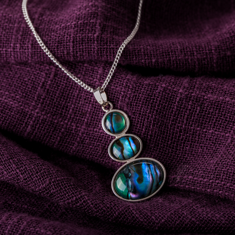 新西兰进口挂饰项链-JONZ帕瓦贝壳项链Pendant(Paua)