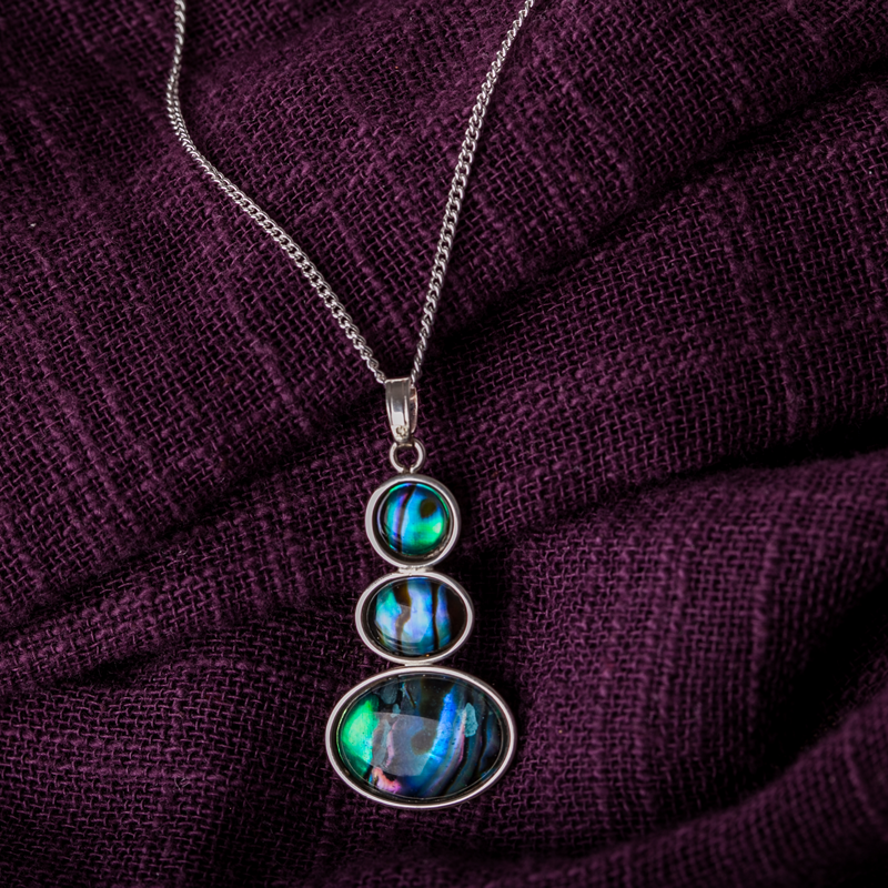 新西兰进口挂饰项链-JONZ帕瓦贝壳项链Pendant(Paua)