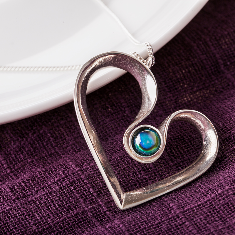 新西兰进口女士项链-JONZ帕瓦贝壳项链Pendant(Paua)