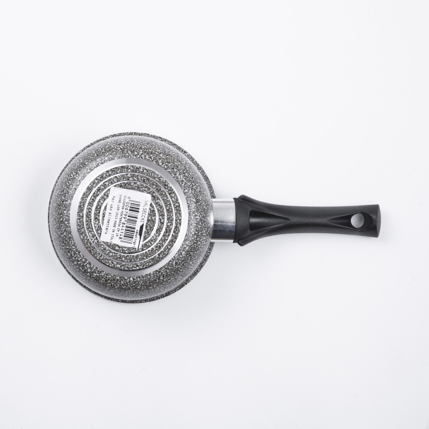 意大利进口不锈钢汤锅-VALSECCHI不粘无油烟单柄汤锅