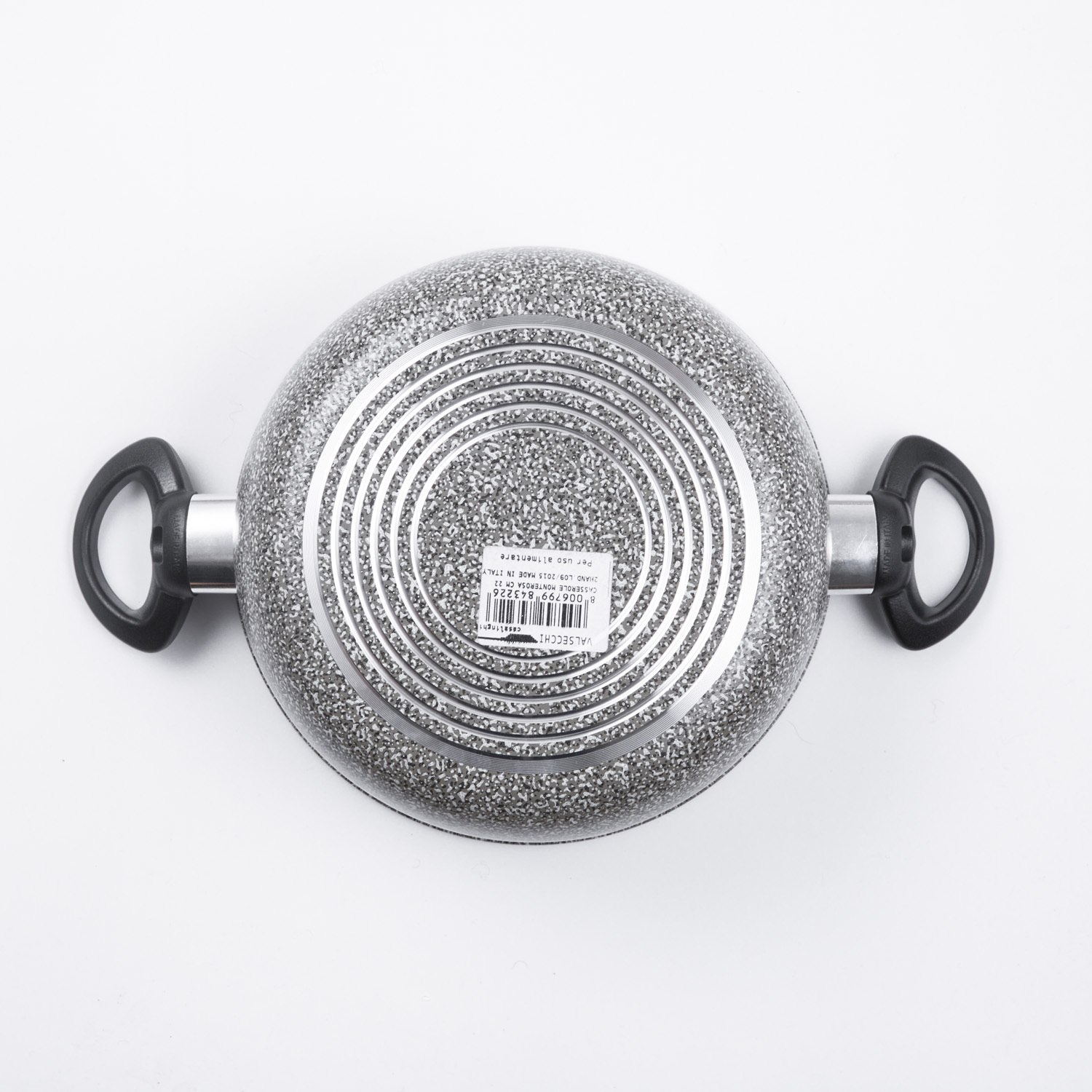 意大利进口煲汤锅-VALSECCHI不粘无油烟双耳汤锅