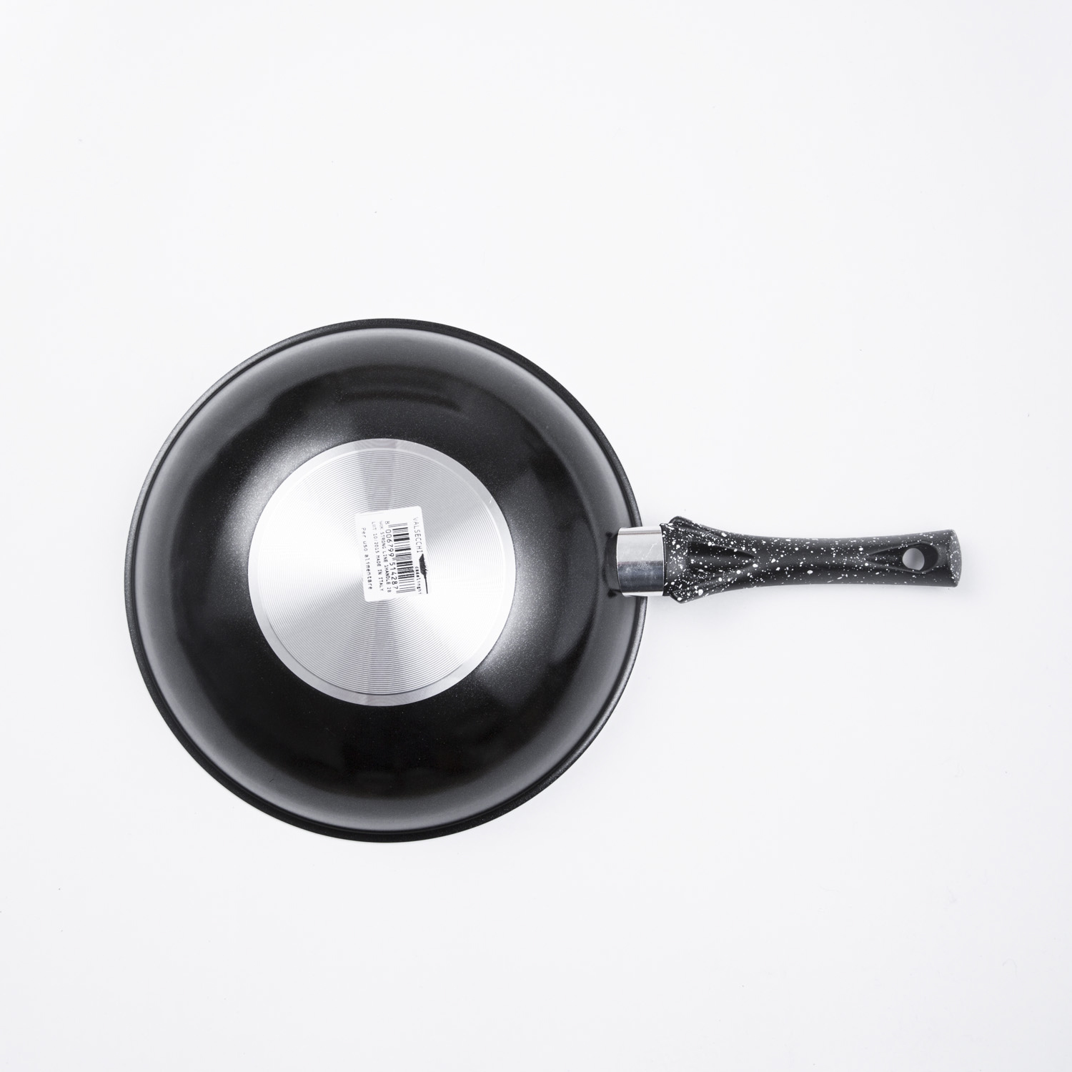 意大利进口无涂层不粘锅炒锅-VALSECCHIWOK平底不粘无油烟炒锅