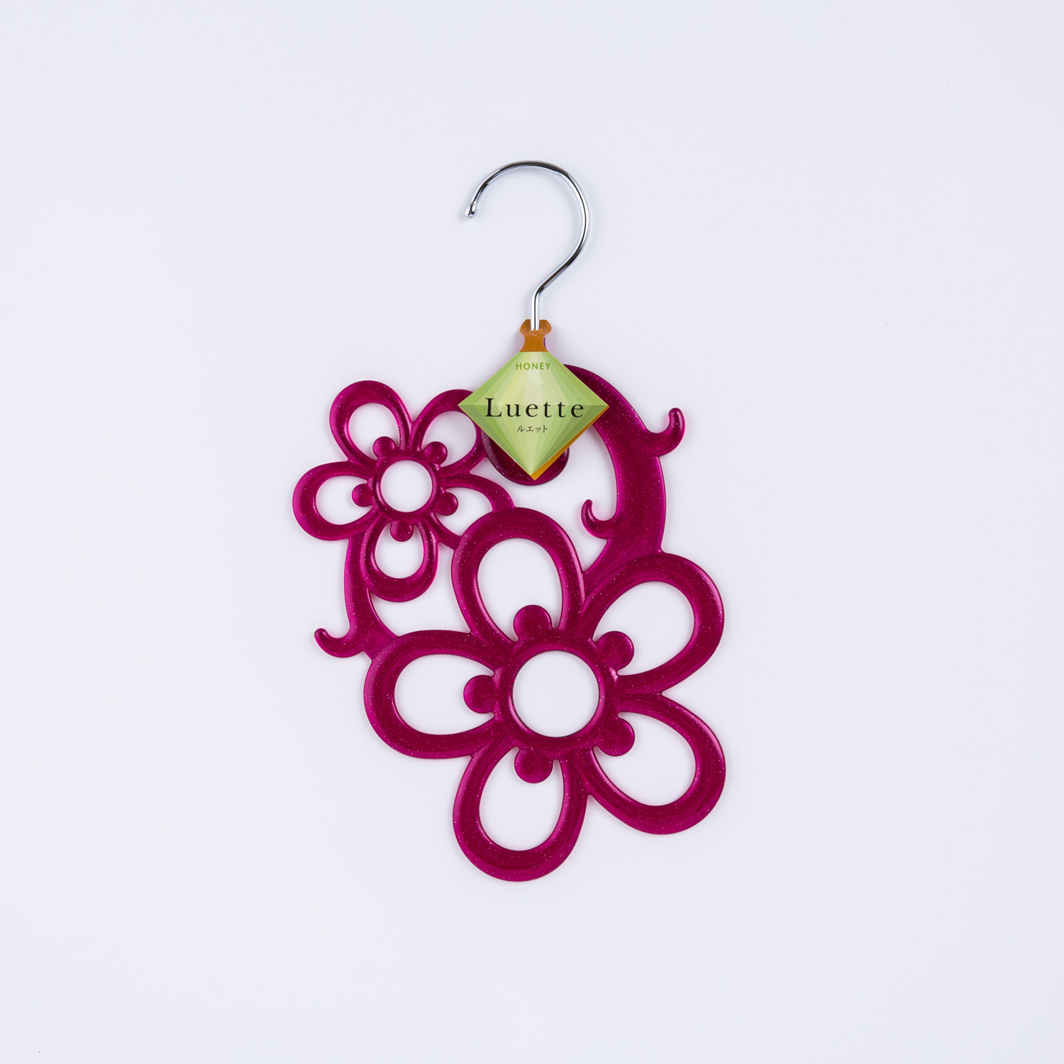 日本进口衣橱衣挂-SHINKO品牌衣挂Luette甜蜜花形1个装 日本进口衣橱衣挂-SHINKO品牌衣挂Luette甜蜜花形1个装