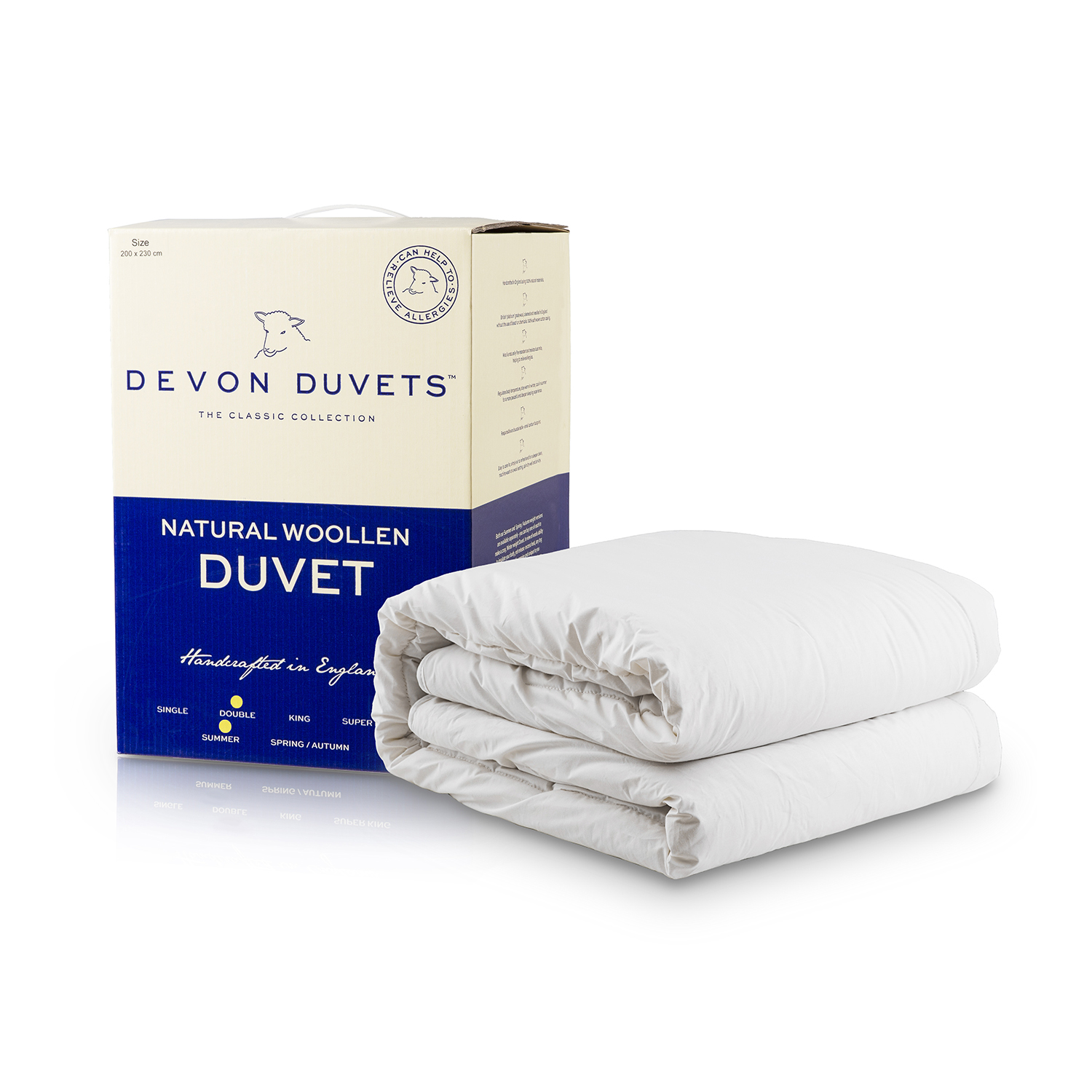 英国原产DEVON DUVETS羊毛被棉被被芯轻便款300gsm 英国原产DEVON DUVETS羊毛被棉被被芯轻便款300gsm