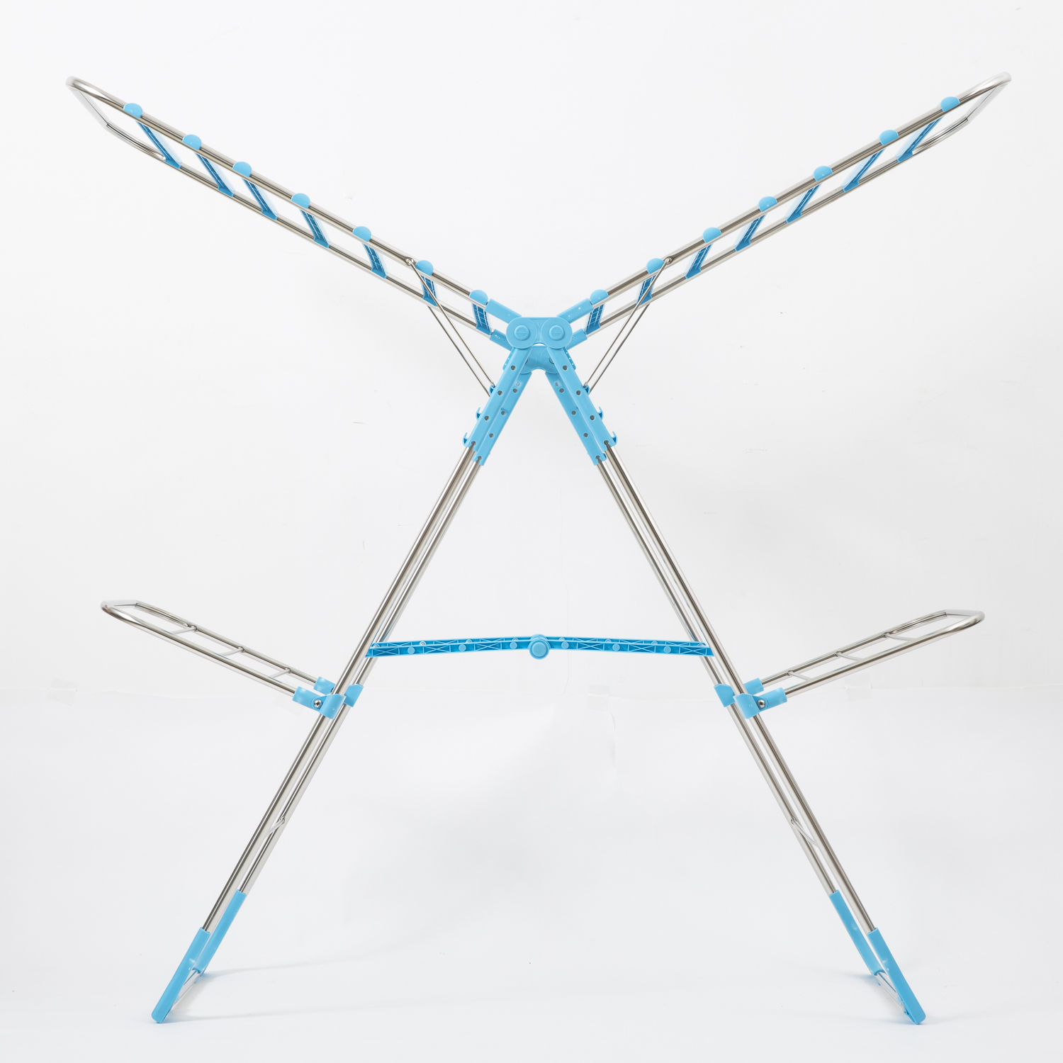 韩国进口落地晾衣架-JALMALLA双层晾衣架